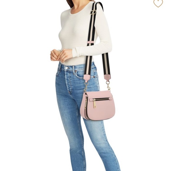 MARC JACOBS Small Nomad Leather Crossbody Blush - Picture 6 of 13